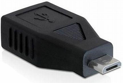 DeLock Μετατροπέας micro USB male σε USB-A female 1τμχ 65296 - Image 2