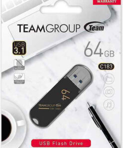 Alternative view of TeamGroup C183 64GB USB 3.1 Stick Μαύρο