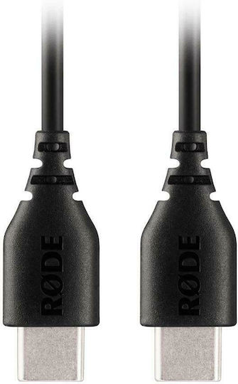 Rode H99RD00140 USB 2.0 Cable USB-C male - USB-C male Μαύρο 0.3m (H99RD00140) - Image 3