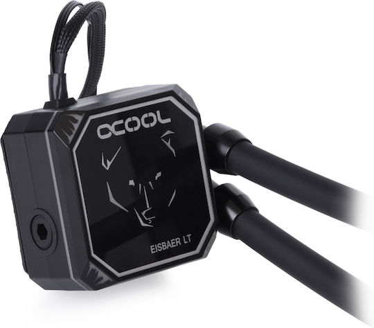 Alphacool Eisbaer LT360 Aurora Υδρόψυξη Επεξεργαστή Τριπλού Ανεμιστήρα 120mm για Socket AM4/AM5/1700/1200/115x με ARGB Φωτισμό - Image 3