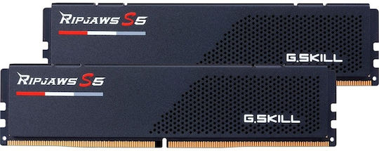 G.Skill Ripjaws S5 DDR5 32GB RAM με 2x16GB Modules και Ταχύτητα 6000 για Desktop F5-6000J3238F16GX2-RS5K