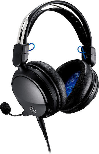 Audio Technica ATH-GL3 Over Ear Gaming Headset με σύνδεση 3.5mm - Image 2