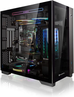 Raijintek Paean Mini Gaming Mini Tower Κουτί Υπολογιστή με Πλαϊνό Παράθυρο Μαύρο - Image 2