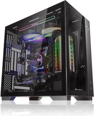 Raijintek Paean Mini Gaming Mini Tower Κουτί Υπολογιστή με Πλαϊνό Παράθυρο Μαύρο - Image 4