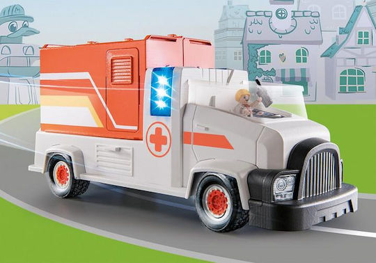Playmobil Duck On Call Ασθενοφόρο για 3 ετών 70913 - Image 4