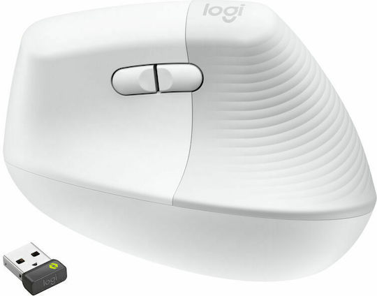 Logitech Lift for Business Ασύρματο Εργονομικό Bluetooth Vertical Ποντίκι Off-White - Image 3