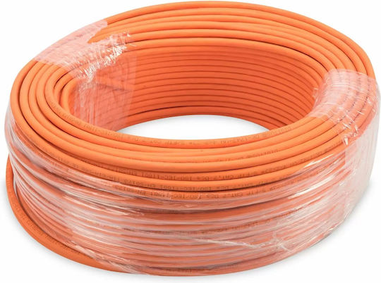 Digitus S/FTP Cat.7 Καλώδιο Δικτύου Ethernet χωρίς ακροδέκτες 250m Πορτοκαλί 1τμχ DK-1743-VH-250