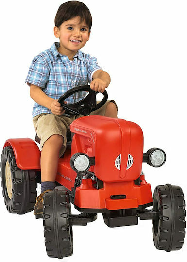 Big Porsche Diesel Junior Pedal Tractor Περπατούρα Ride On για 3+ Μηνών 800056560 Κόκκινη - Image 5
