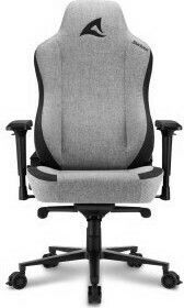 Sharkoon Skiller SGS40 Fabric Υφασμάτινη Καρέκλα Gaming με Ρυθμιζόμενα Μπράτσα Γκρι - Image 2