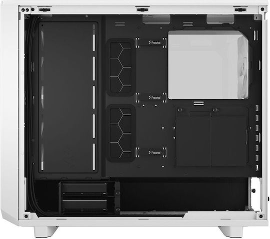 Fractal Design Meshify 2 Lite Midi Tower Κουτί Υπολογιστή με Πλαϊνό Παράθυρο White TG Clear Tint - Image 2
