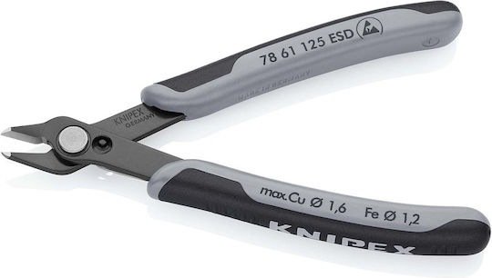 Knipex Πλαγιοκόφτης Ηλεκτρολόγου Μήκους 125mm 78 61 125 ESD - Image 3