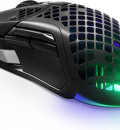 SteelSeries Aerox 5 RGB Gaming Ποντίκι Black Matte