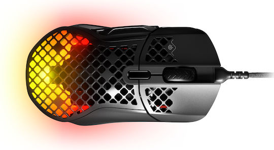SteelSeries Aerox 5 RGB Gaming Ποντίκι Black Matte - Image 4
