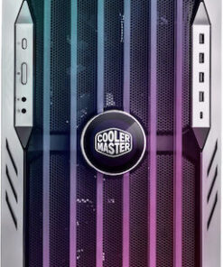 Alternative view of CoolerMaster HAF700 EVO Gaming Full Tower Κουτί Υπολογιστή με Πλαϊνό Παράθυρο και RGB Φωτισμό Titanium Grey
