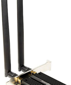 Inter-Tech DMG-36 Ασύρματη Κάρτα Δικτύου Wi‑Fi 6E (5400Mbps) PCI-e