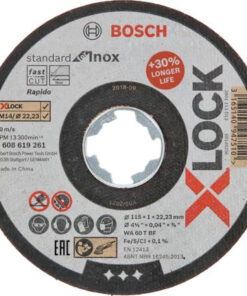 Bosch Δίσκος Κοπής Μετάλλου 115mm 2608619261
