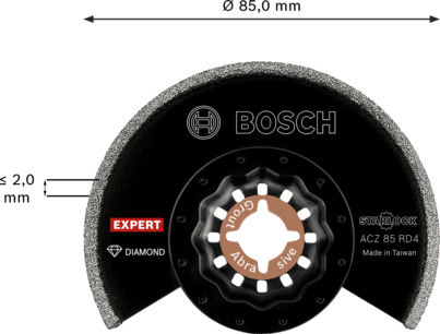 Bosch Λάμες Πολυεργαλείων 10τμχ 2608900035 - Image 3