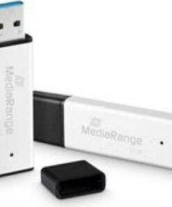 Alternative view of MediaRange 32GB USB 3.0 Stick Ασημί
