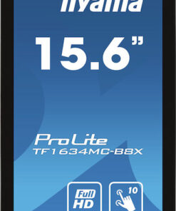 Alternative view of Iiyama POS Monitor ProLite 15.6" IPS με Ανάλυση 1920x1080 TF1634MC-B8X