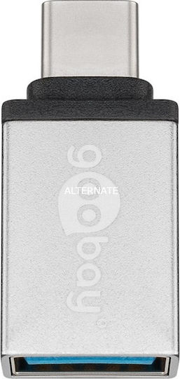 Goobay Μετατροπέας USB-C male σε USB-A female Ασημί 1τμχ 56620 - Image 3