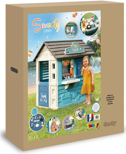 Smoby Παιδικό Σπιτάκι Κήπου Sweety Corner Πολύχρωμο 105x110x127εκ. 810718 - Image 5
