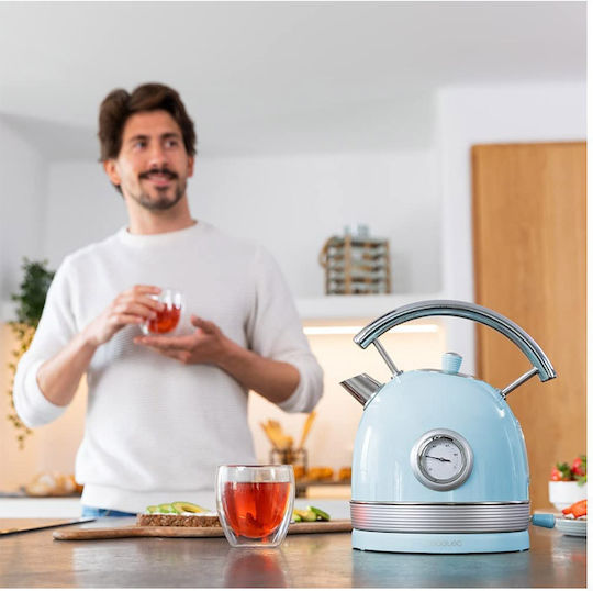 Cecotec Thermosense 420 Vintage Βραστήρας 1.8lt 2200W Μπλε - Image 7