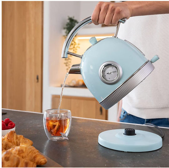 Cecotec Thermosense 420 Vintage Βραστήρας 1.8lt 2200W Μπλε - Image 4
