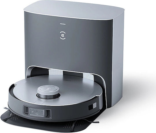 Ecovacs DEEBOT X1 Plus Σκούπα Ρομπότ για Σκούπισμα & Σφουγγάρισμα με Χαρτογράφηση και Wi-Fi Γκρι