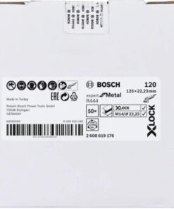 Alternative view of Bosch Φύλλο Λείανσης Έκκεντρου Τριβείου K120 125x125mm 2608619176