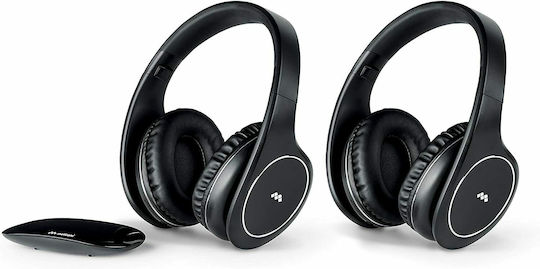 Meliconi HP Easy Digital Bundle Ασύρματα / Ενσύρματα Over Ear Ακουστικά Μαύρα