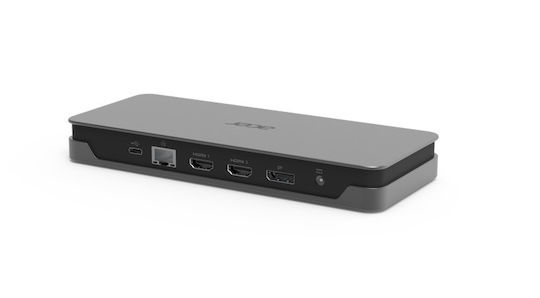 Acer USB-C Docking Station με HDMI/DisplayPort 4K Ethernet και συνδεση 3 Οθονών Γκρι (GP.DCK11.00Q) - Image 3