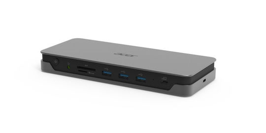 Acer USB-C Docking Station με HDMI/DisplayPort 4K Ethernet και συνδεση 3 Οθονών Γκρι (GP.DCK11.00Q) - Image 2