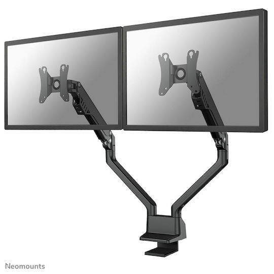 Newstar FPMA-D750DBLACK Βάση Γραφείου για 2 Οθόνες έως 32" με Βραχίονα
