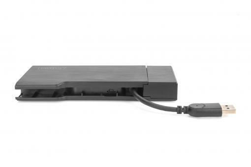 Digitus USB-A Docking Station με HDMI 4K Ethernet Γκρι (DA-70894) - Image 2