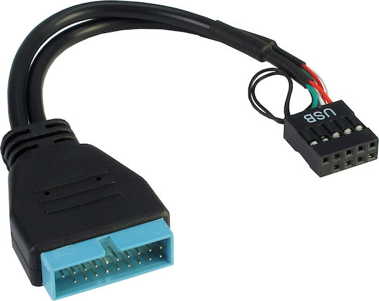 Inter-Tech Καλώδιο 0.15m 88885217 1τμχ