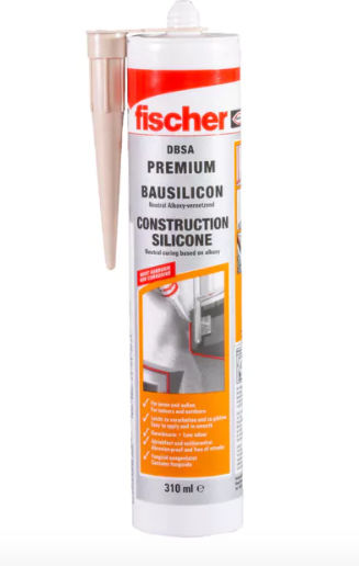 fischer Σφραγιστική Σιλικόνη Λευκή 310ml 053091