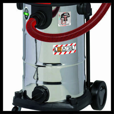 Einhell Tevc 2340 Sacl Σκούπα Υγρών / Στερεών 1500W με Ανοξείδωτο Κάδο 40lt - Image 2