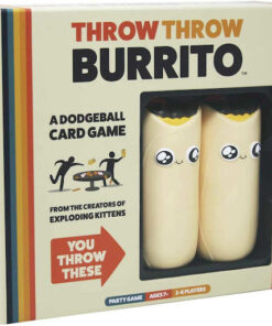 Επιτραπέζιο Παιχνίδι Throw Throw Burrito για 2-6 Παίκτες 7+ Ετών EKTTBOE (EN) Exploding Kittens
