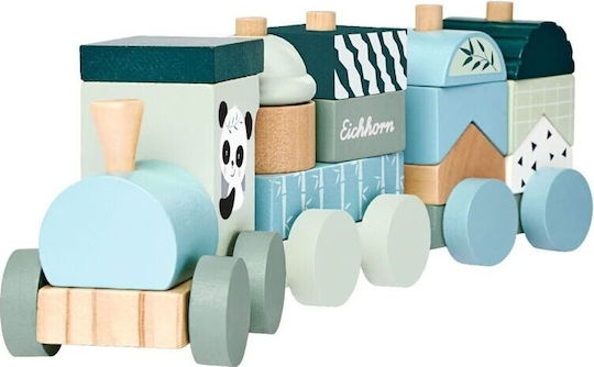 Hape Παιχνίδι Στοίβαξης Fantasia Blocks Train από Ξύλο για 12+ Μηνών 100003804 - Image 2