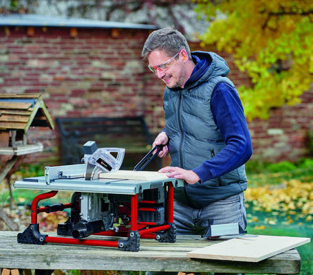 Einhell TE-TS 36/210 Li-Solo Δισκοπρίονο Πάγκου Μπαταρίας με Δίσκο Κοπής Διαμέτρου 210mm & Ταχύτητα Κοπής 3800rpm - Image 2