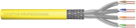Digitus S/FTP Cat.7a Καλώδιο Δικτύου Ethernet χωρίς ακροδέκτες 500m Κίτρινο 1τμχ DK-1743-A-VH-D-5 - Image 2