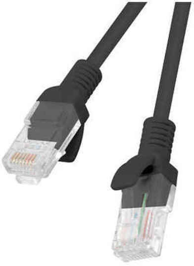 Lanberg U/UTP Cat.5e Καλώδιο Δικτύου Ethernet 20m Μαύρο (PCU5-10CC-2000-BK) - Image 2