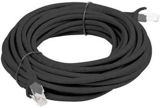 Lanberg U/UTP Cat.5e Καλώδιο Δικτύου Ethernet 20m Μαύρο (PCU5-10CC-2000-BK) - Image 3