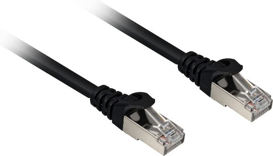 Sharkoon S/FTP Cat.6a Καλώδιο Δικτύου Ethernet 10m Μαύρο 1τμχ - Image 2