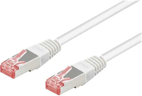 Goobay S/FTP Cat.6 Καλώδιο Δικτύου Ethernet 20m Λευκό 1τμχ 93506 - Image 2