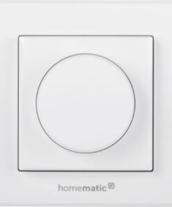 HomeMatic IP HMIP-WRCR Εξωτερικός Διακόπτης Τοίχου Μονός με Πλαίσιο Λευκός 154888A0