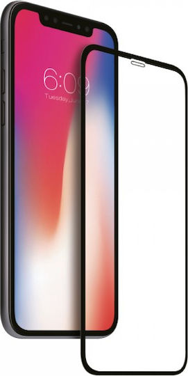 Nevox 3D Tempered Glass Μαύρο (iPhone 16e / 14 / 13 / 13 Pro) 1954