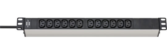 Brennenstuhl Πολύπριζο Rack 12 εξόδων 1390007112 1τμχ