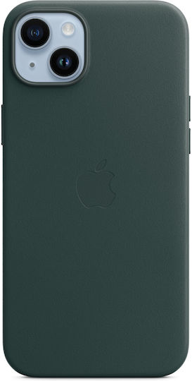 Apple Leather Case with MagSafe Back Cover Δερμάτινο Forest Green (iPhone 14 Plus) MPPA3ZM/A