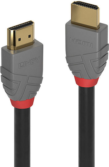 Lindy Cable HDMI male - HDMI male 15m Μαύρο 36968